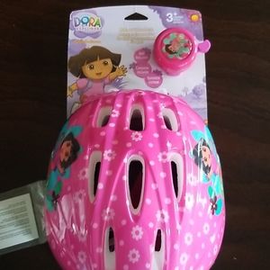 Dora the Explorer toddler helmet with bell